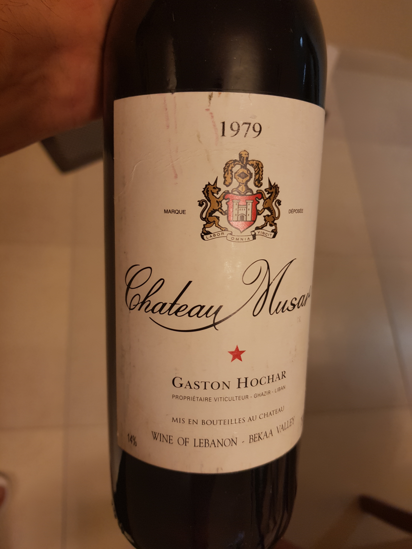 Château Musar 1979 — Gaston Hochar